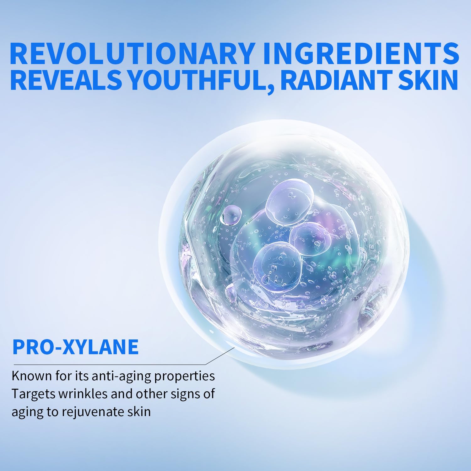 RAZUYEN Anti-Wrinkle Facial Night Cream with 9% Pro-Xylane, Anti-Aging Night Moisturizer for Face Hydrating,Firming and Restoring, Nighttime Skin Care, 1.01 Oz
